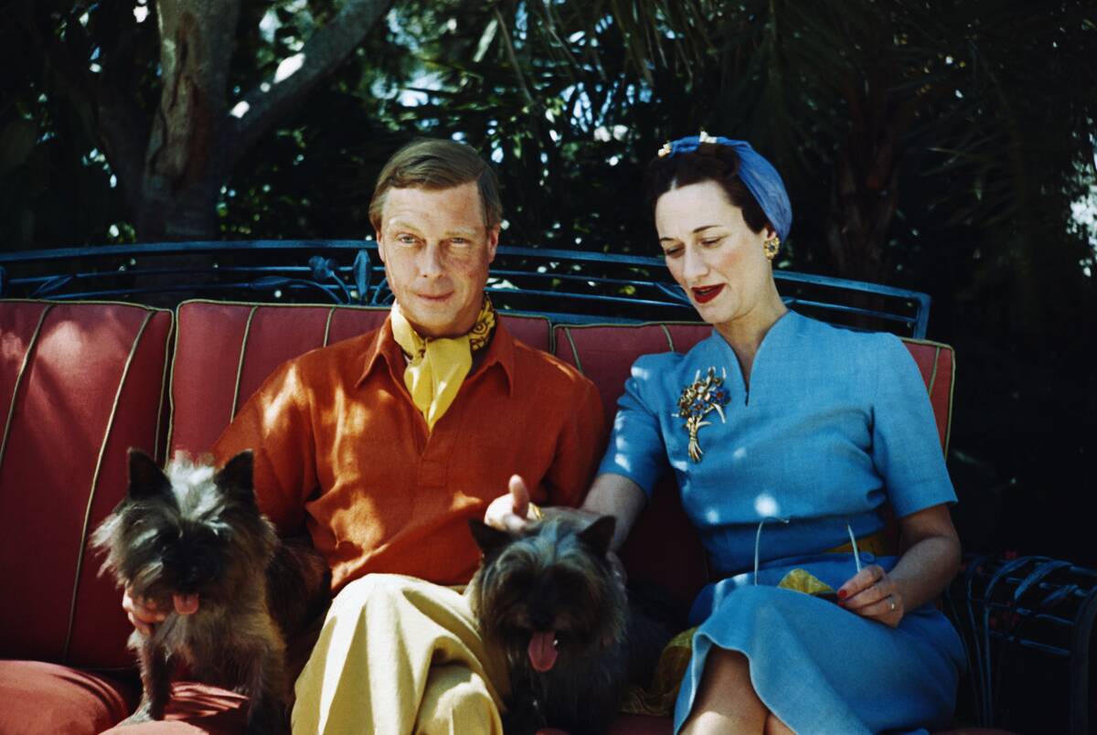 Duke and Duchess of Windsor with Dogs