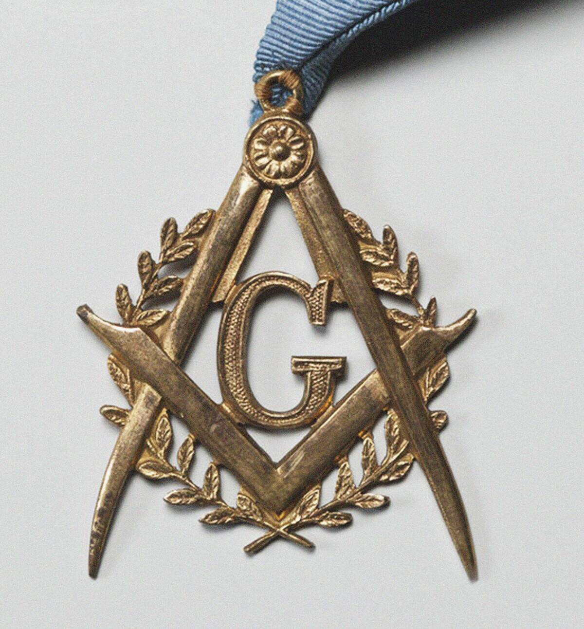 Emblem Of The Masonic Lodge Flaming Star