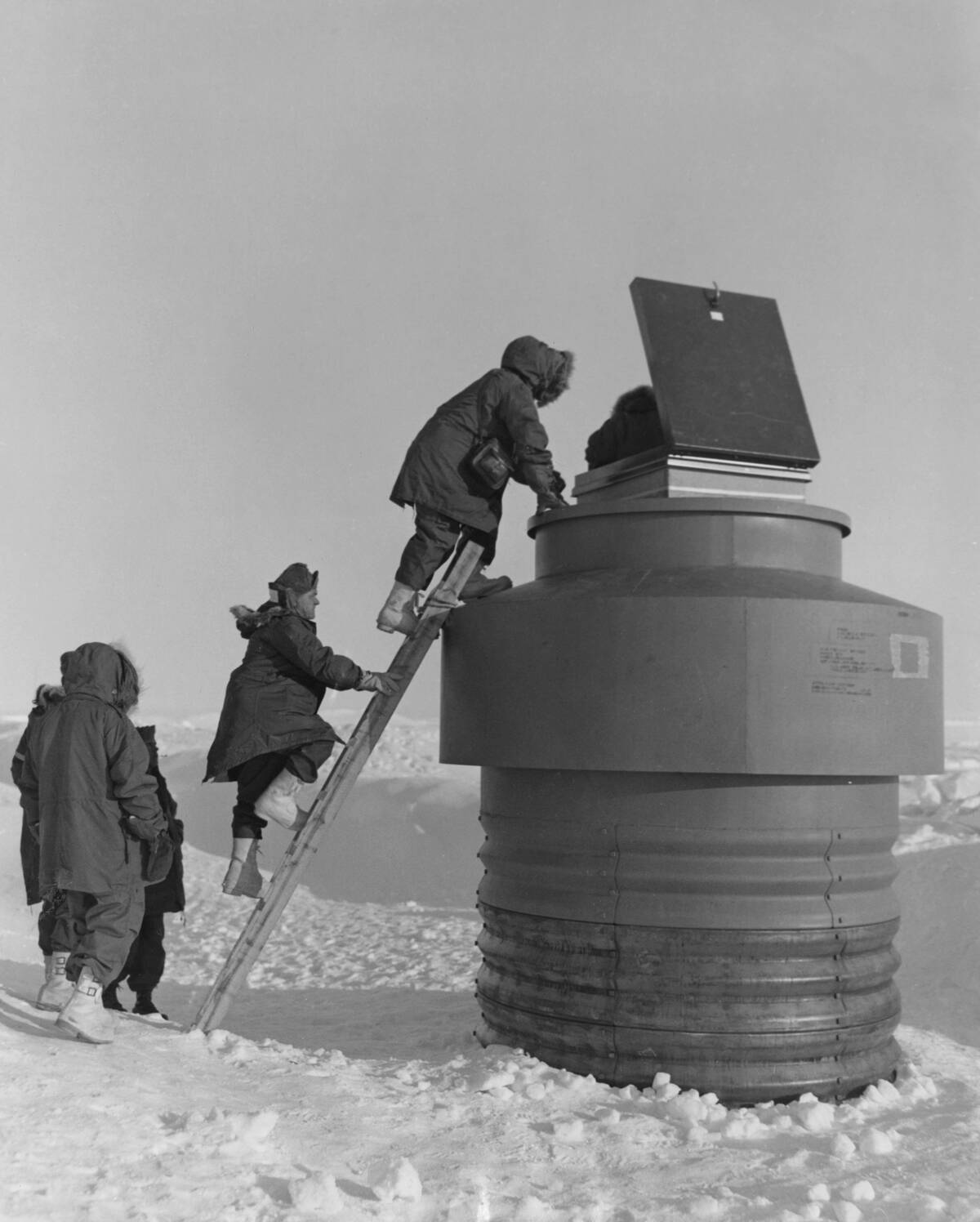 Entering Camp Century