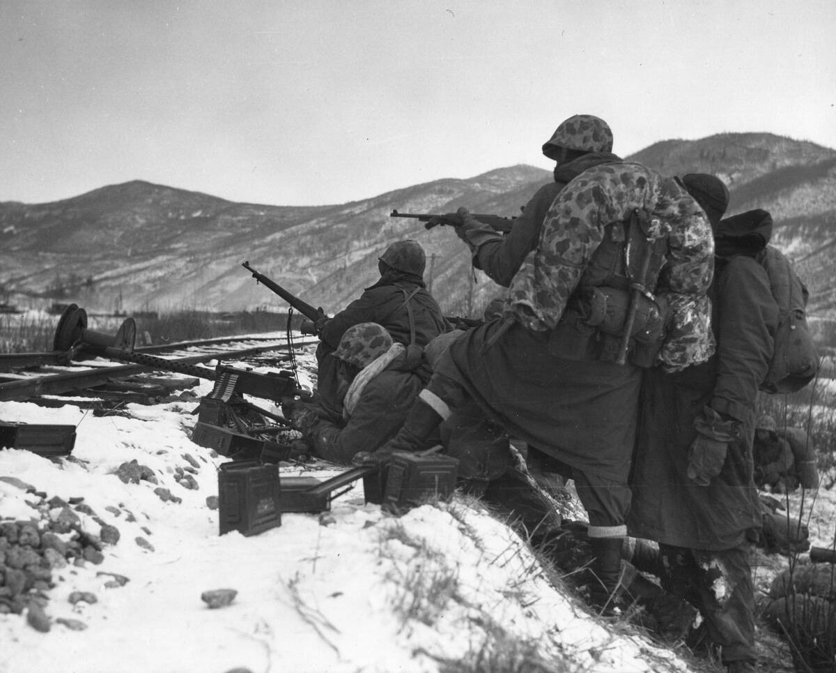 Firing During Chosin Breakout