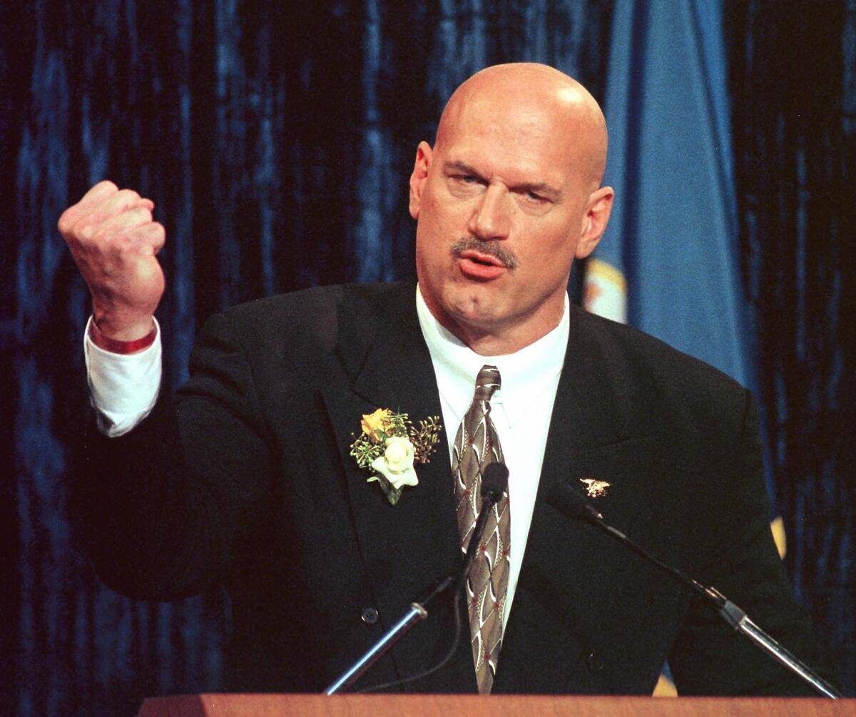 Former pro wrestling bad guy and Minnesota's newly