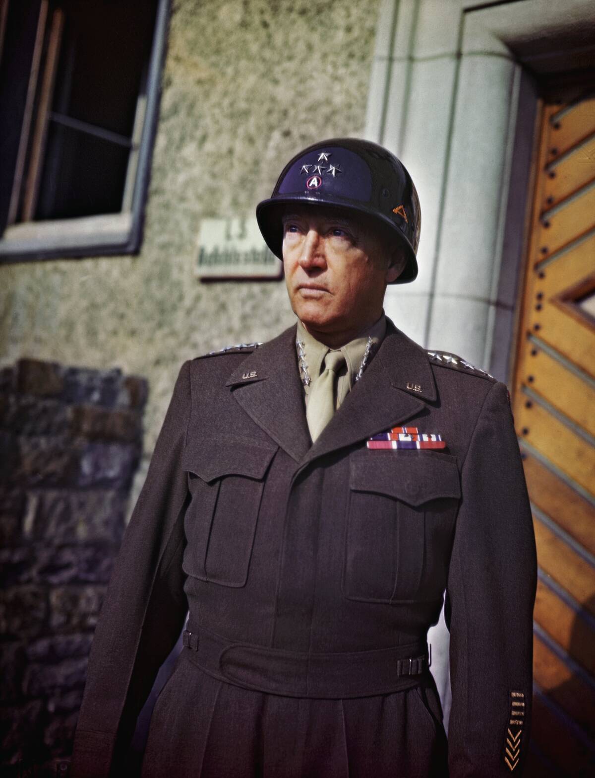 General George Patton in Uniform