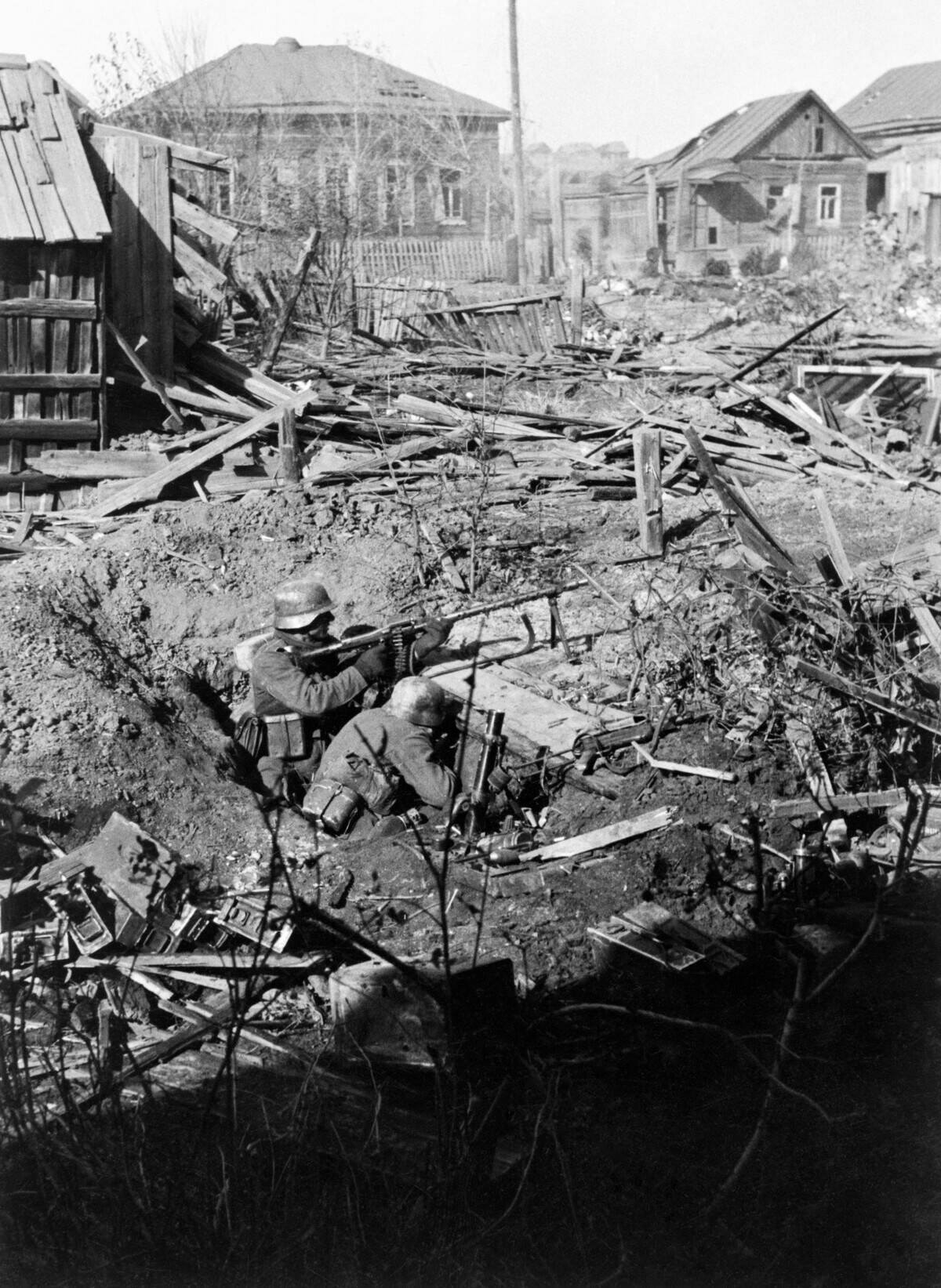 German Soldiers At Stalingrad