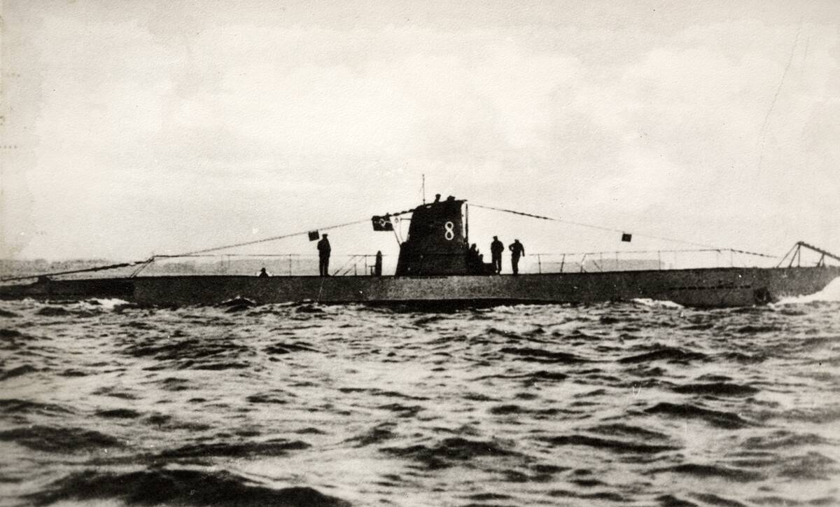 German submarine U-8 was a Type IIB U-boat of the German Kriegsmarine, based out of Kiel during World War II