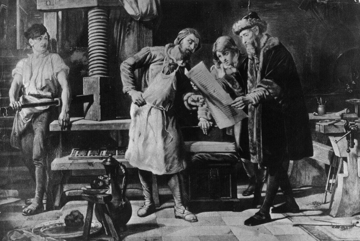 Gutenberg At Work