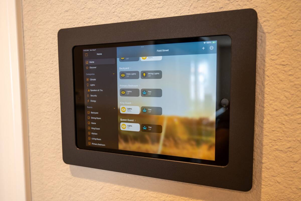 Home Automation Tablet