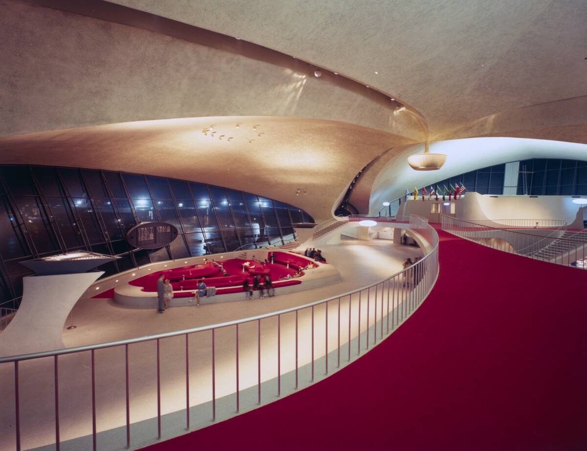 Interior Of TWA Flight Center