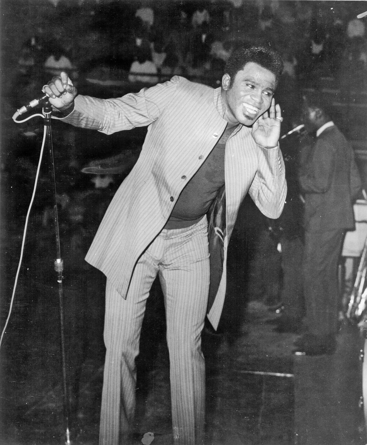 James Brown Performing