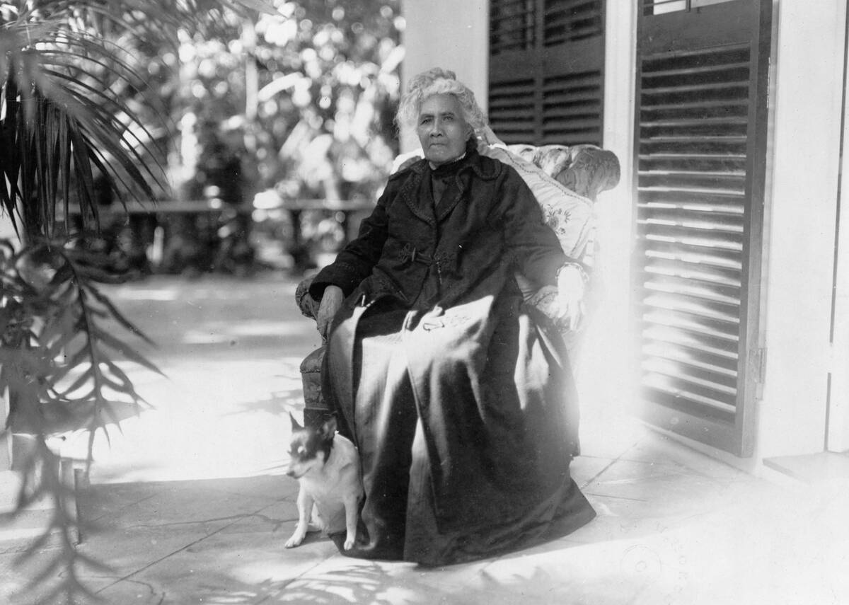 Liliuokalani, Queen of Hawaii.