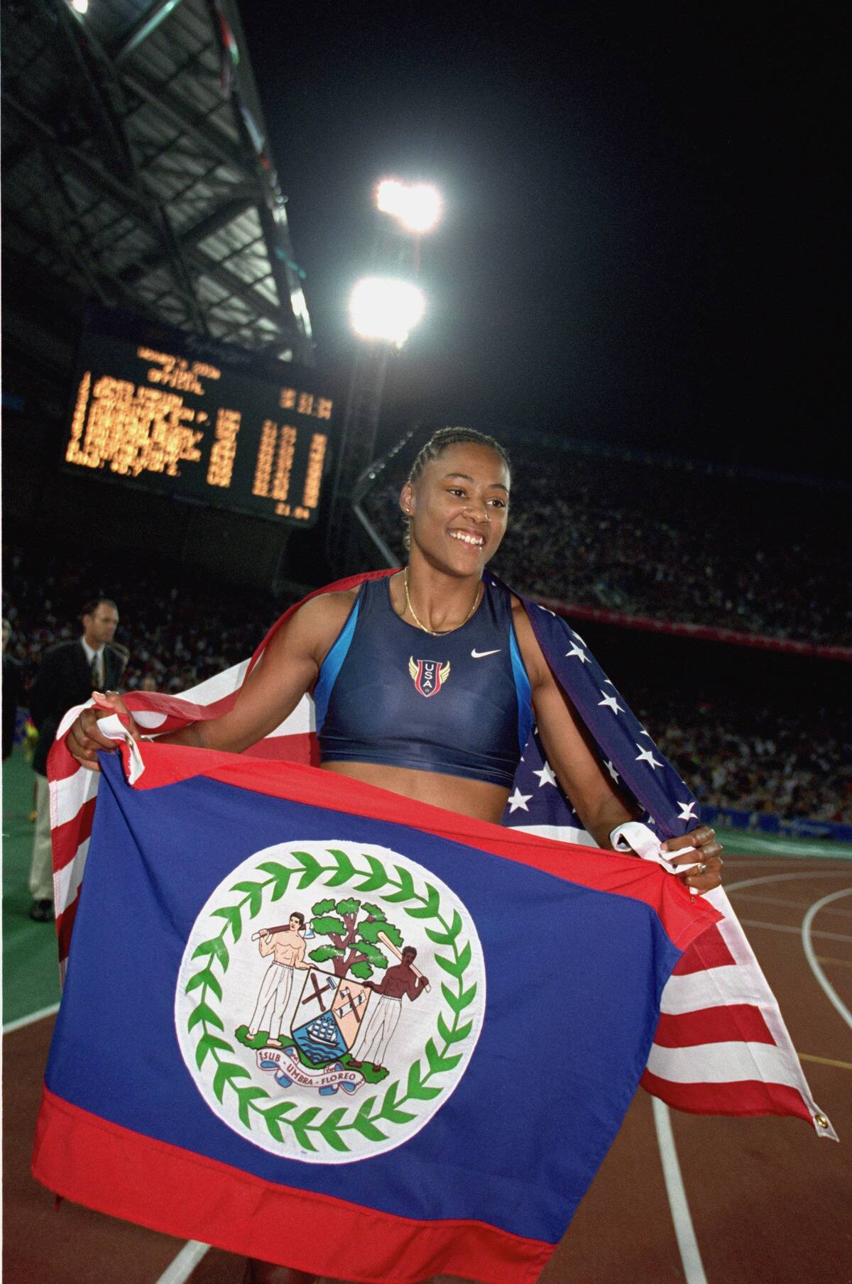 Marion Jones of the USA