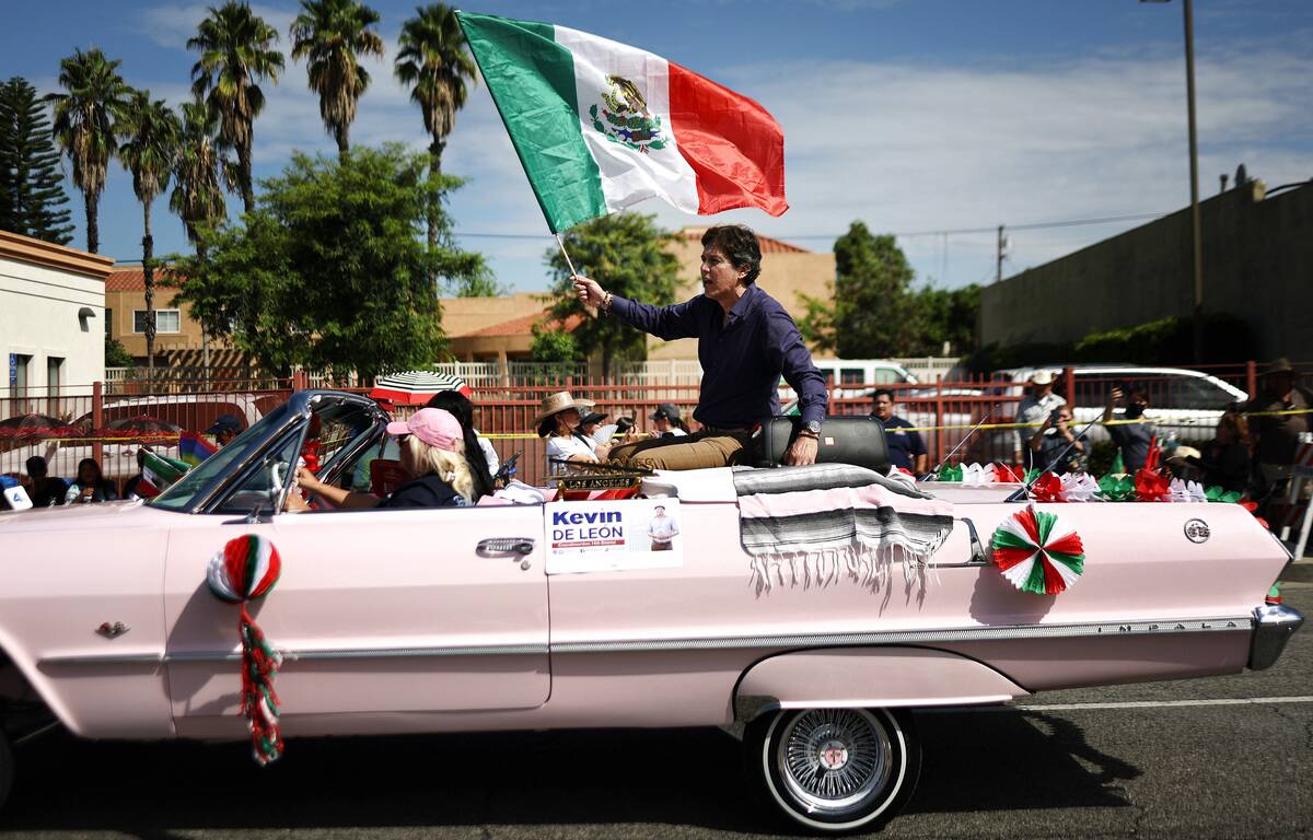 Mexican Independence Day Parade Held In East Los Angeles