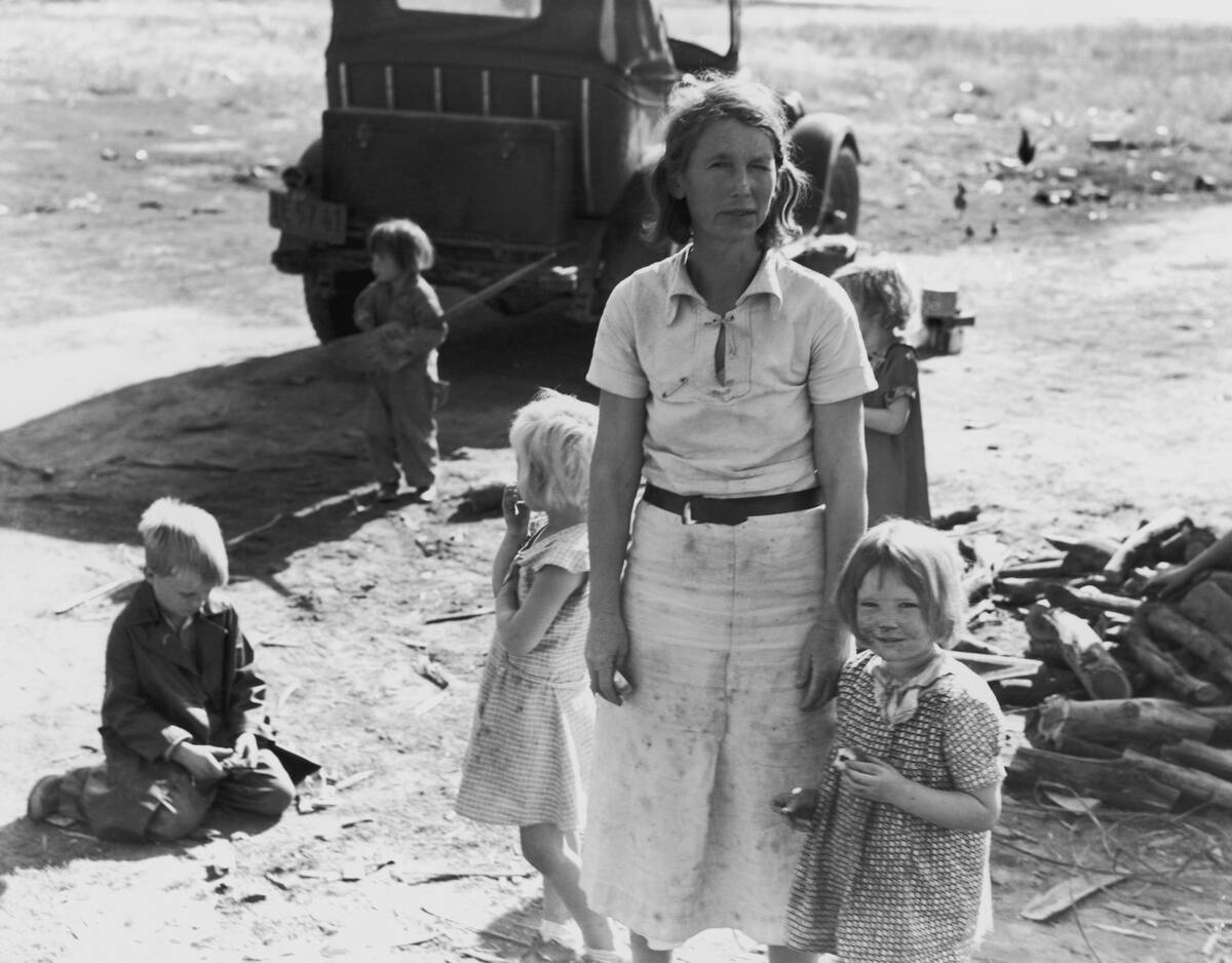 Migrant Mother Of Five