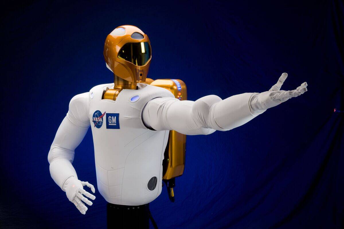NASA built high-tech Robonaut 2 (R2), for the International Space Station. 2017