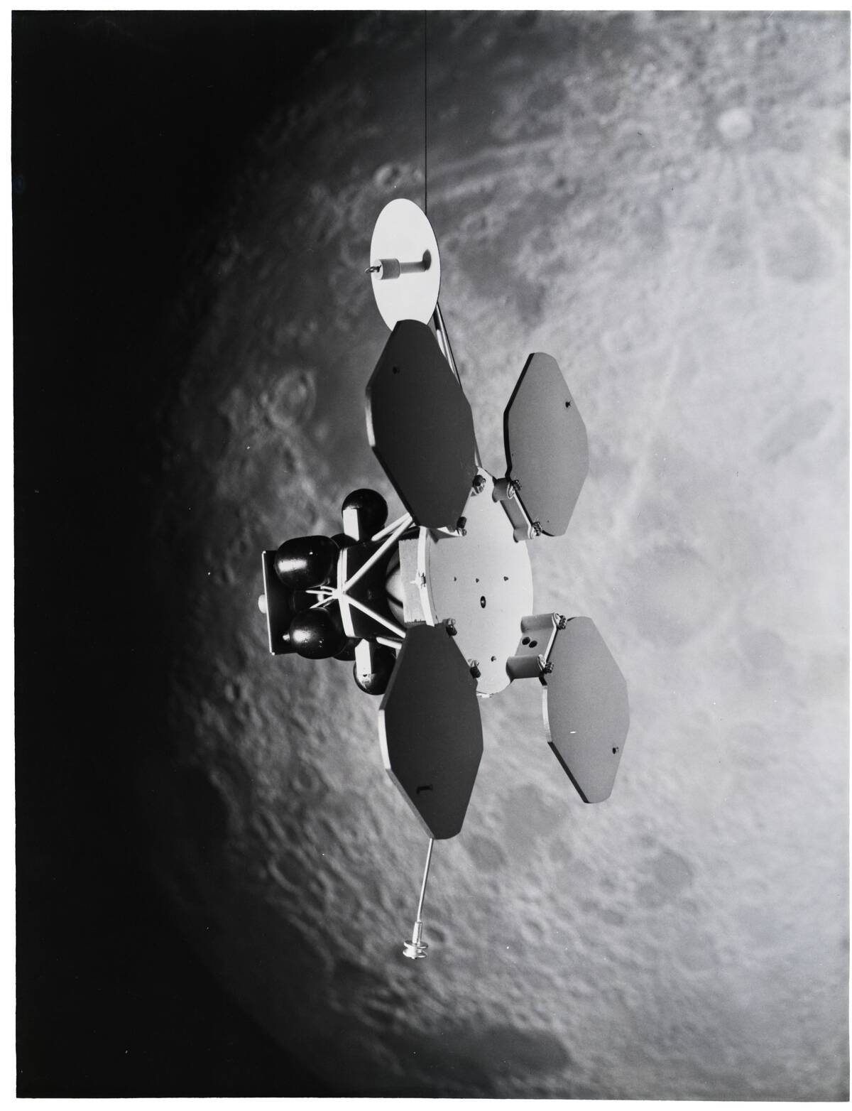 Orbital Camera above Moon