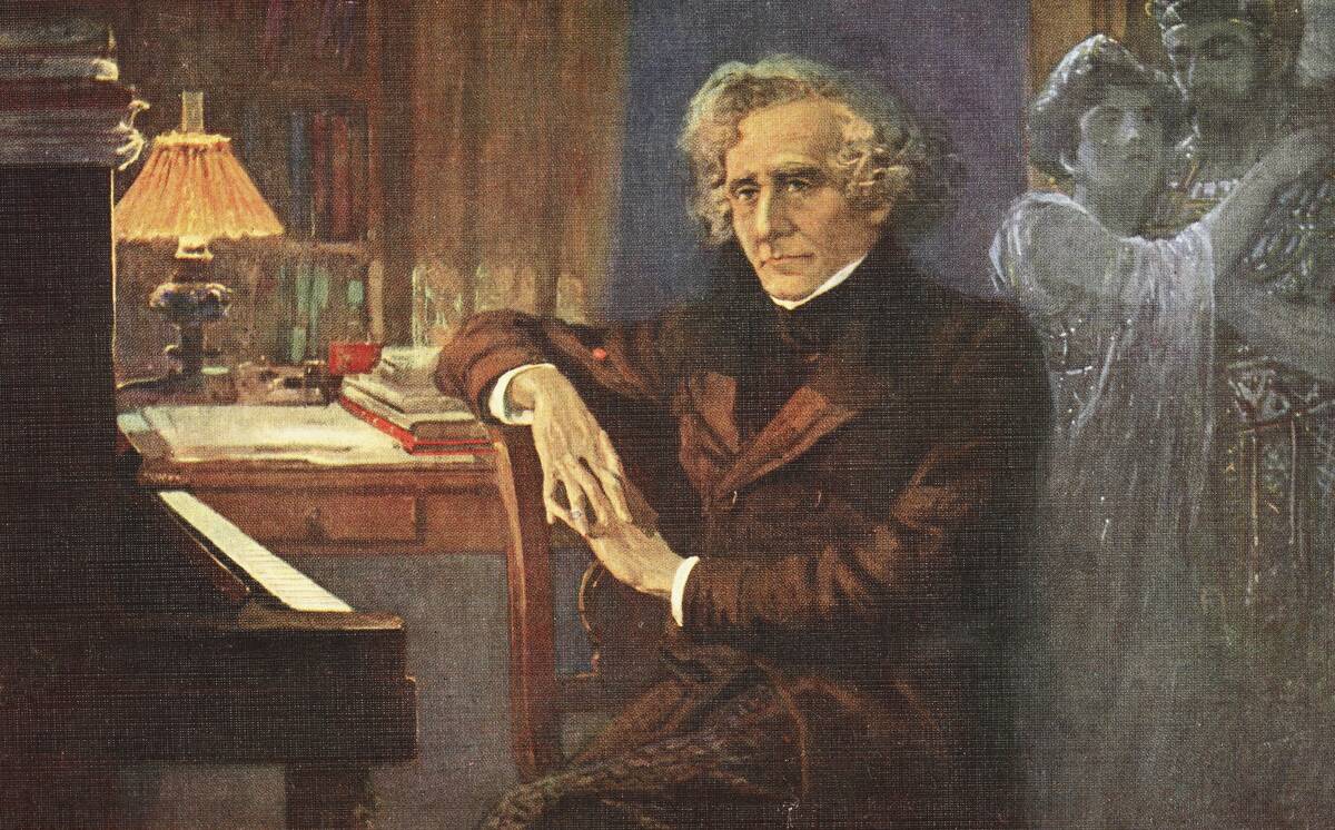 Painting of Hector Berlioz