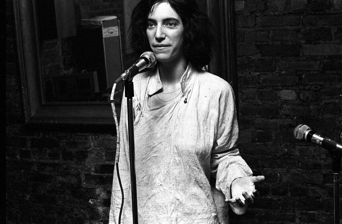 Patti Smith Performs In New York