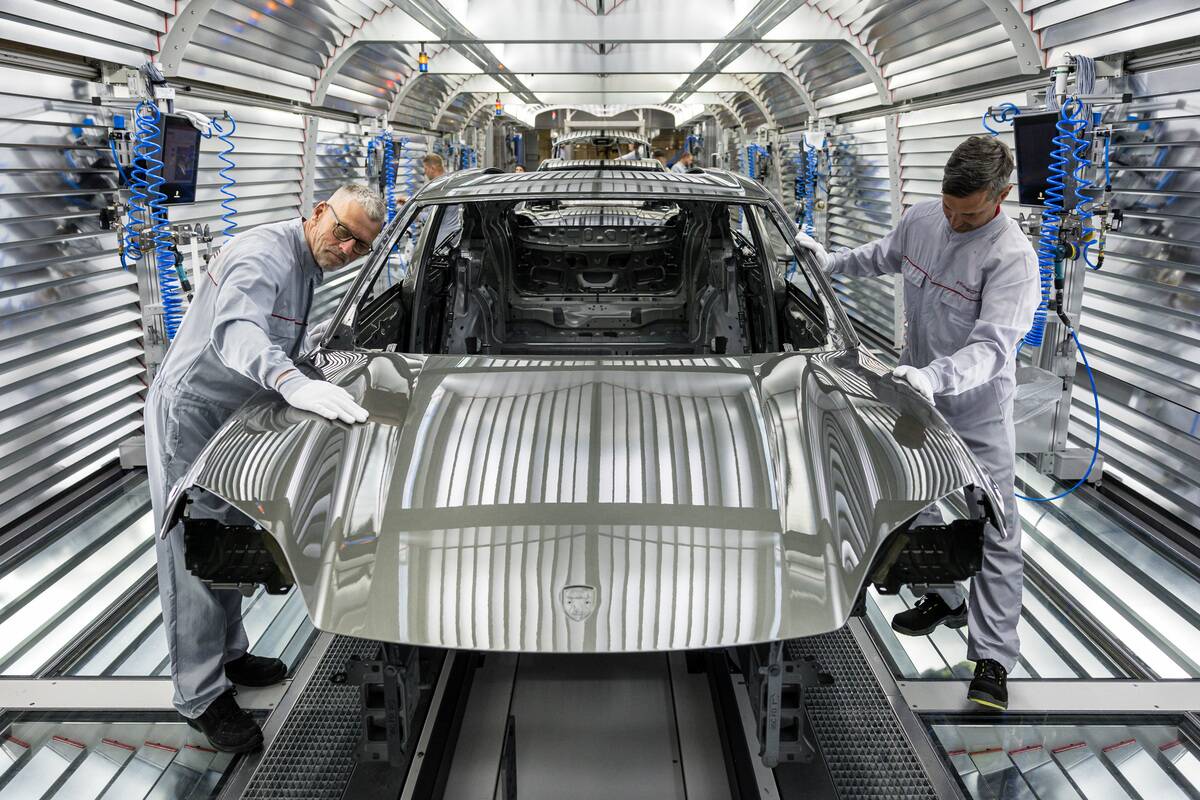 Porsche Produces New All Electric Macan SUV