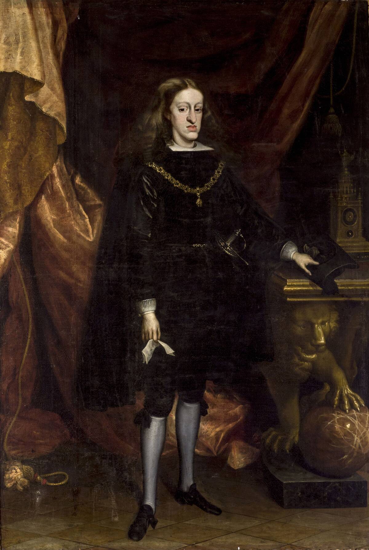 Portrait Of Charles Ii Of Spain