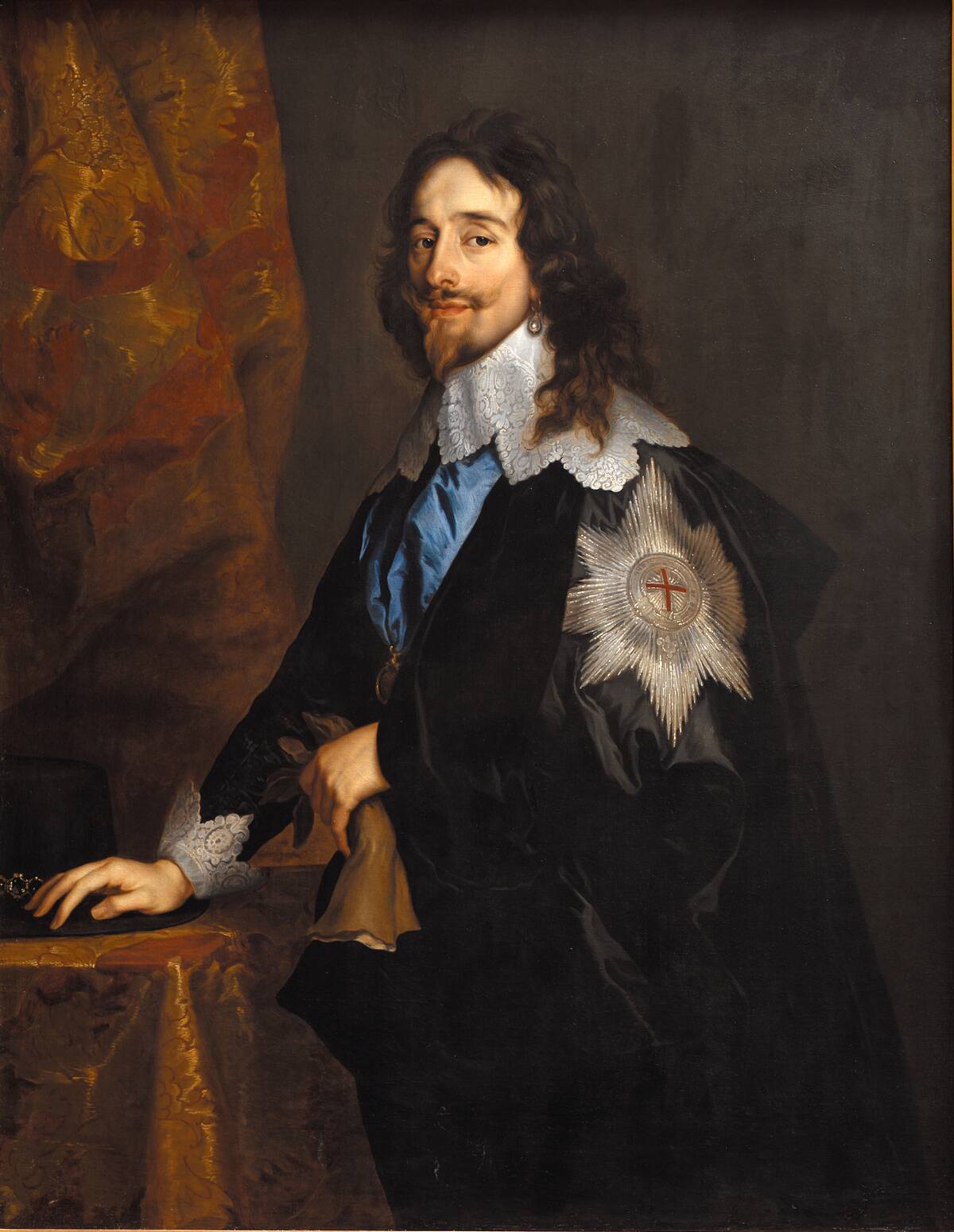 Portrait Of King Charles I Of England