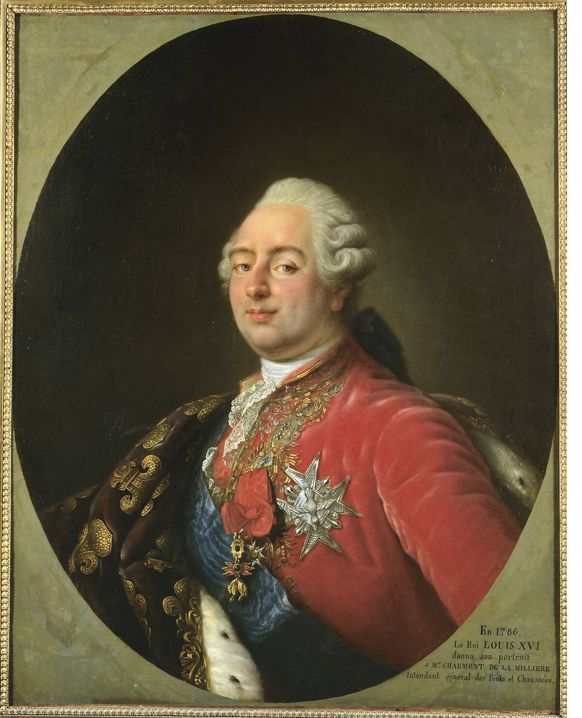 Portrait Of Louis Xvi (1754-1793)