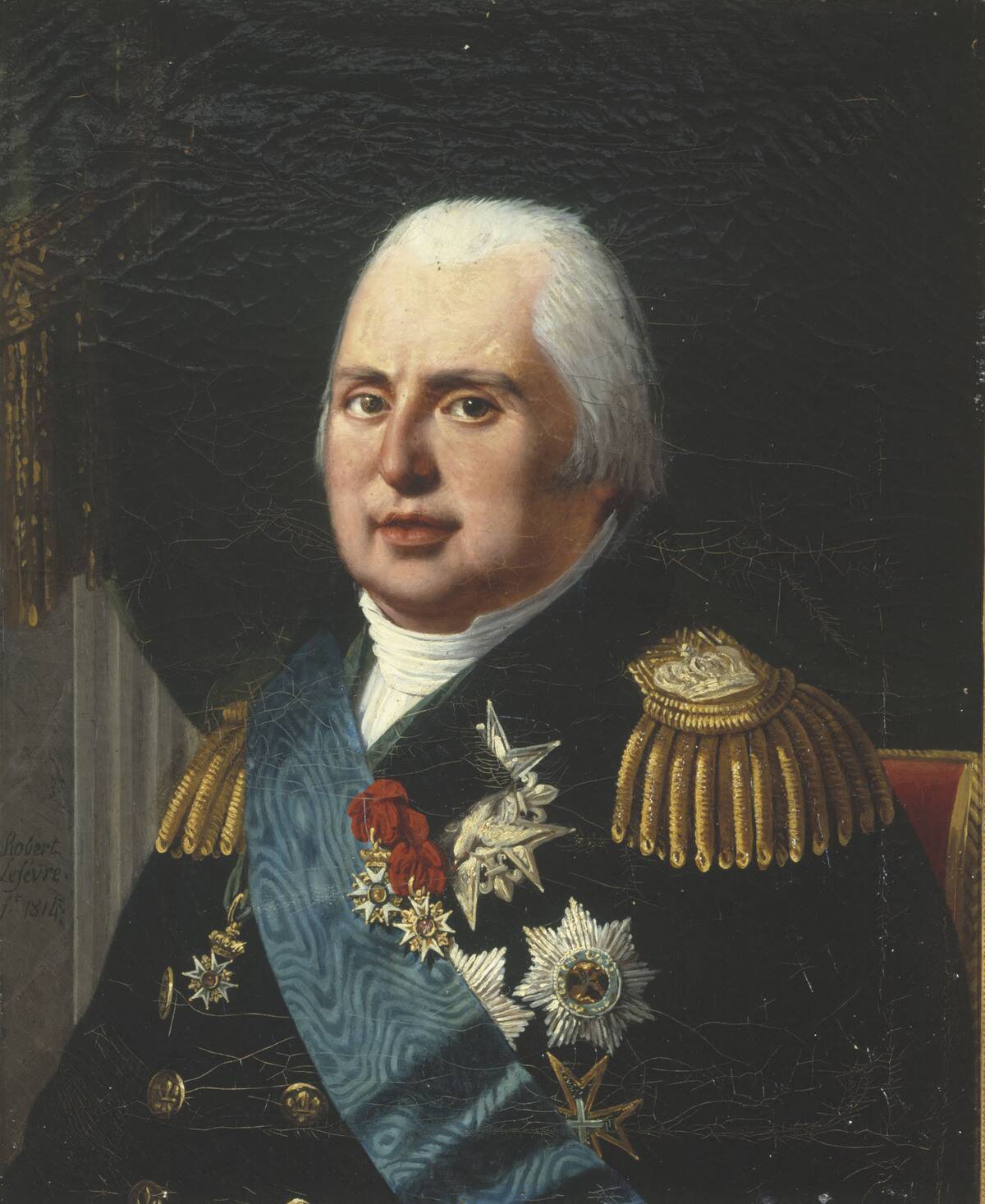 Portrait Of Louis Xviii (1755-1824)