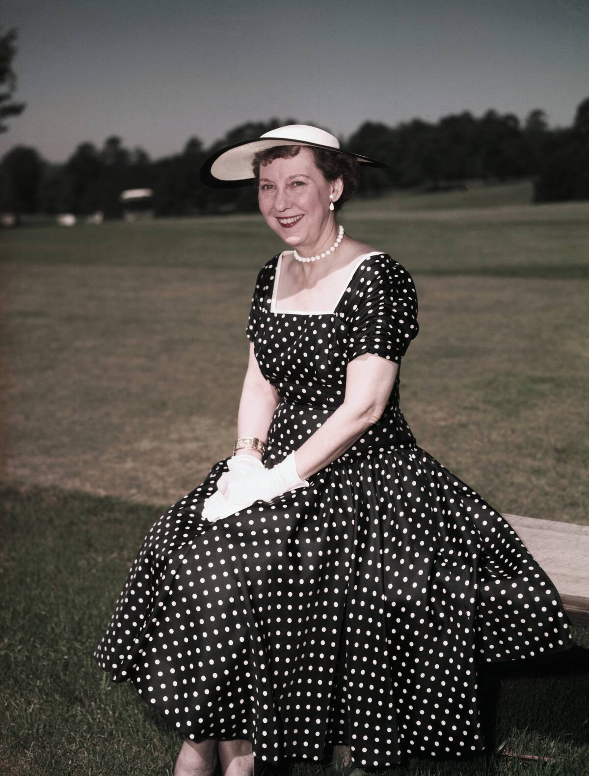 Portrait of Mamie Eisenhower
