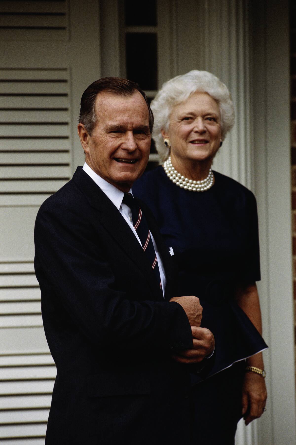 President and Barbara Bush