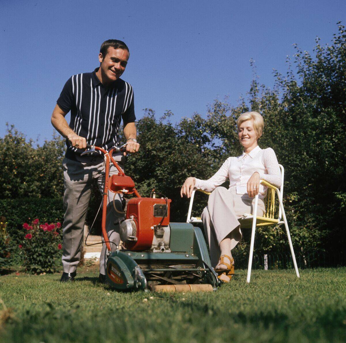 Ron Mows Lawn