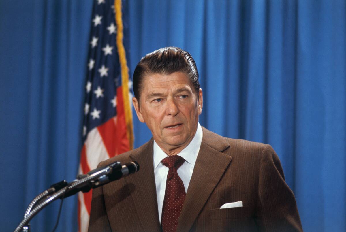 Ronald Reagan Speaking