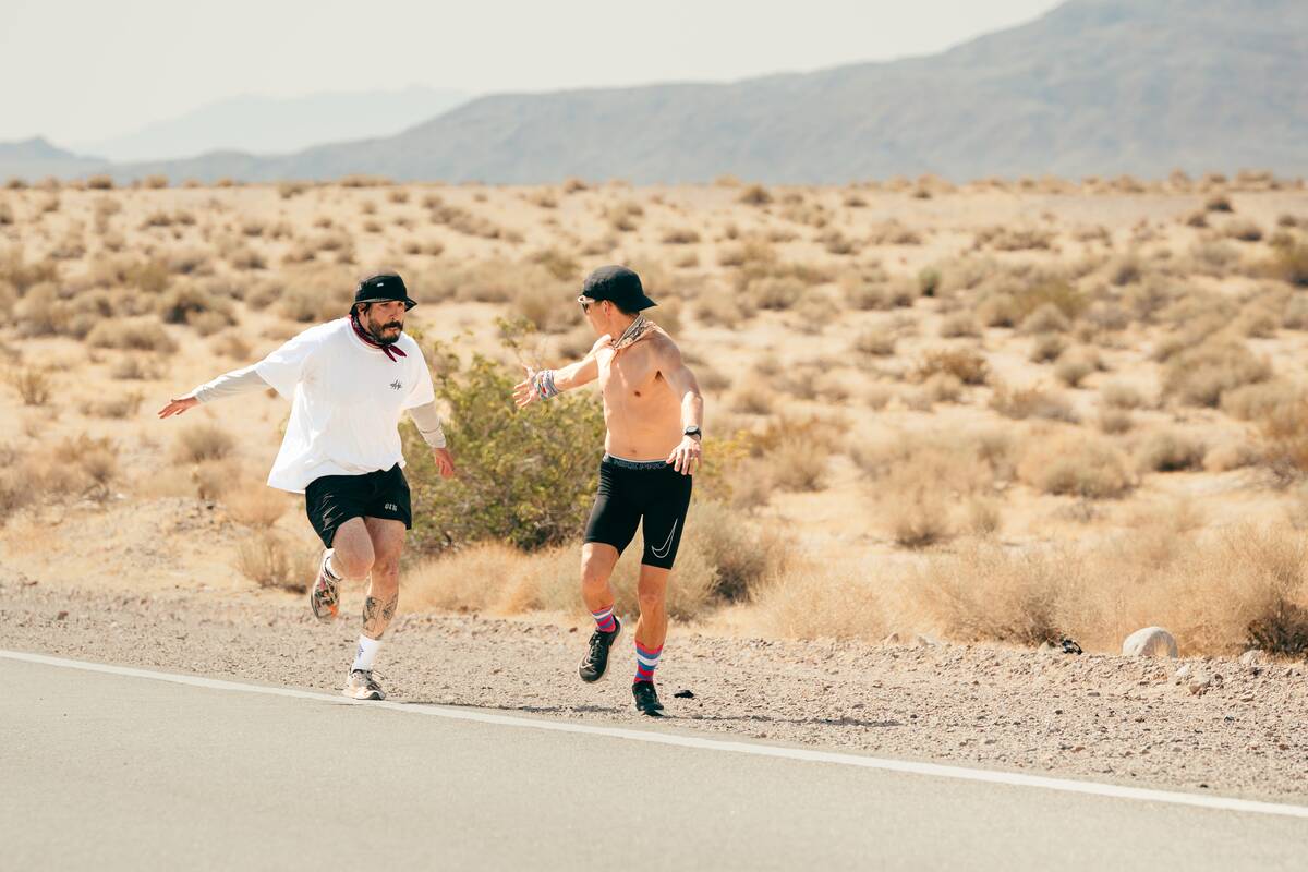 Runners Race From Los Angeles To Las Vegas At The Speed Project 2025