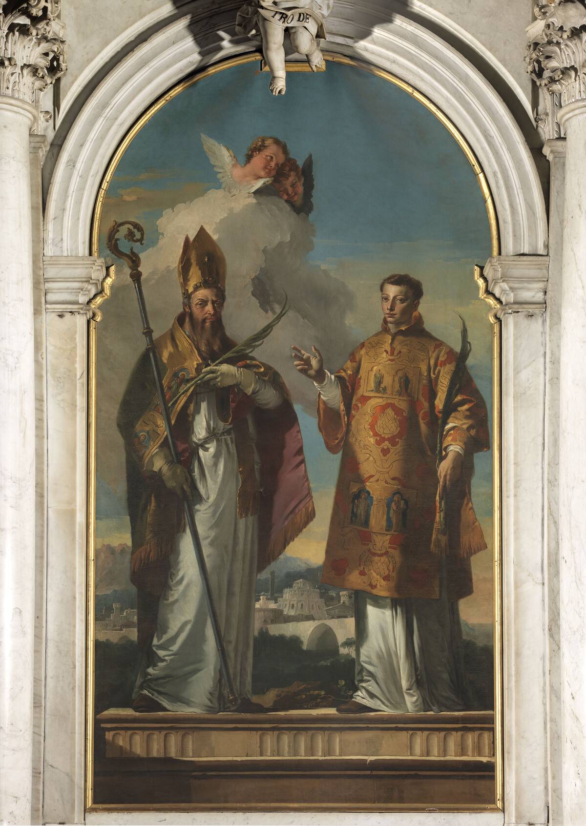 Saints Hermagoras and Fortunatus of Aquileia, by Giambattista Tiepolo, 1735, 18th Century, oil on canvas