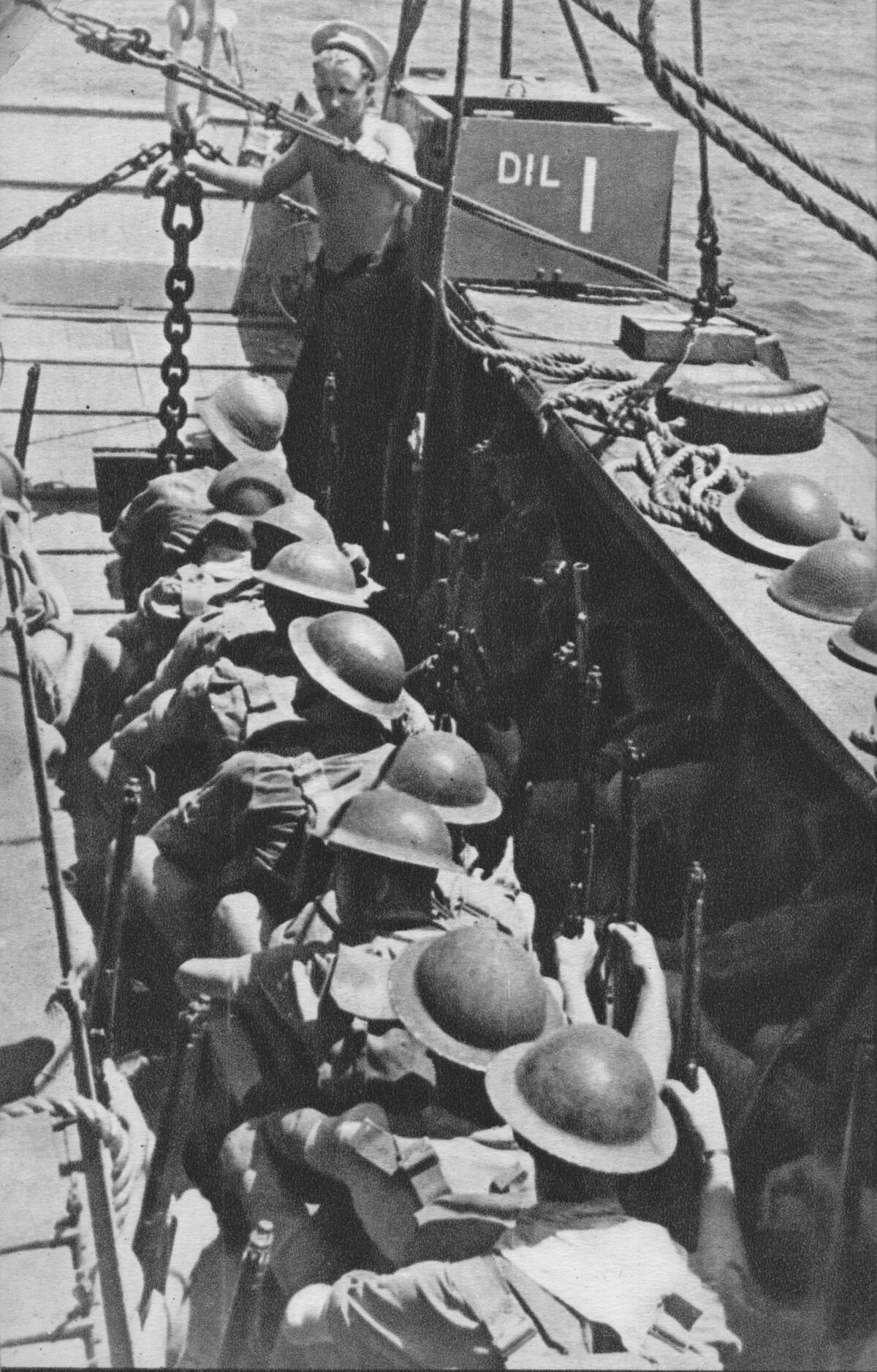 'Sea-Borne Assault: Troops Move In To Madagascar', 1940-1942, (1943)