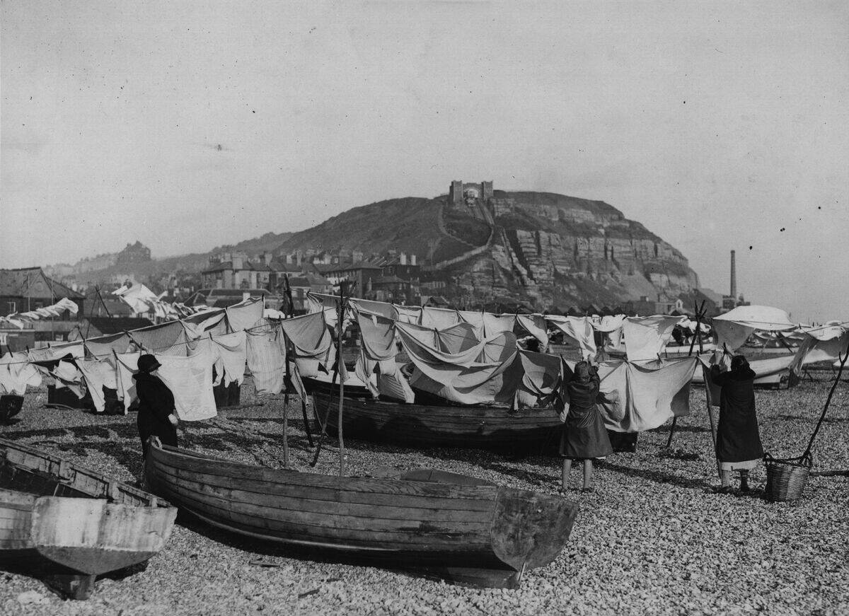 Seaside Washing