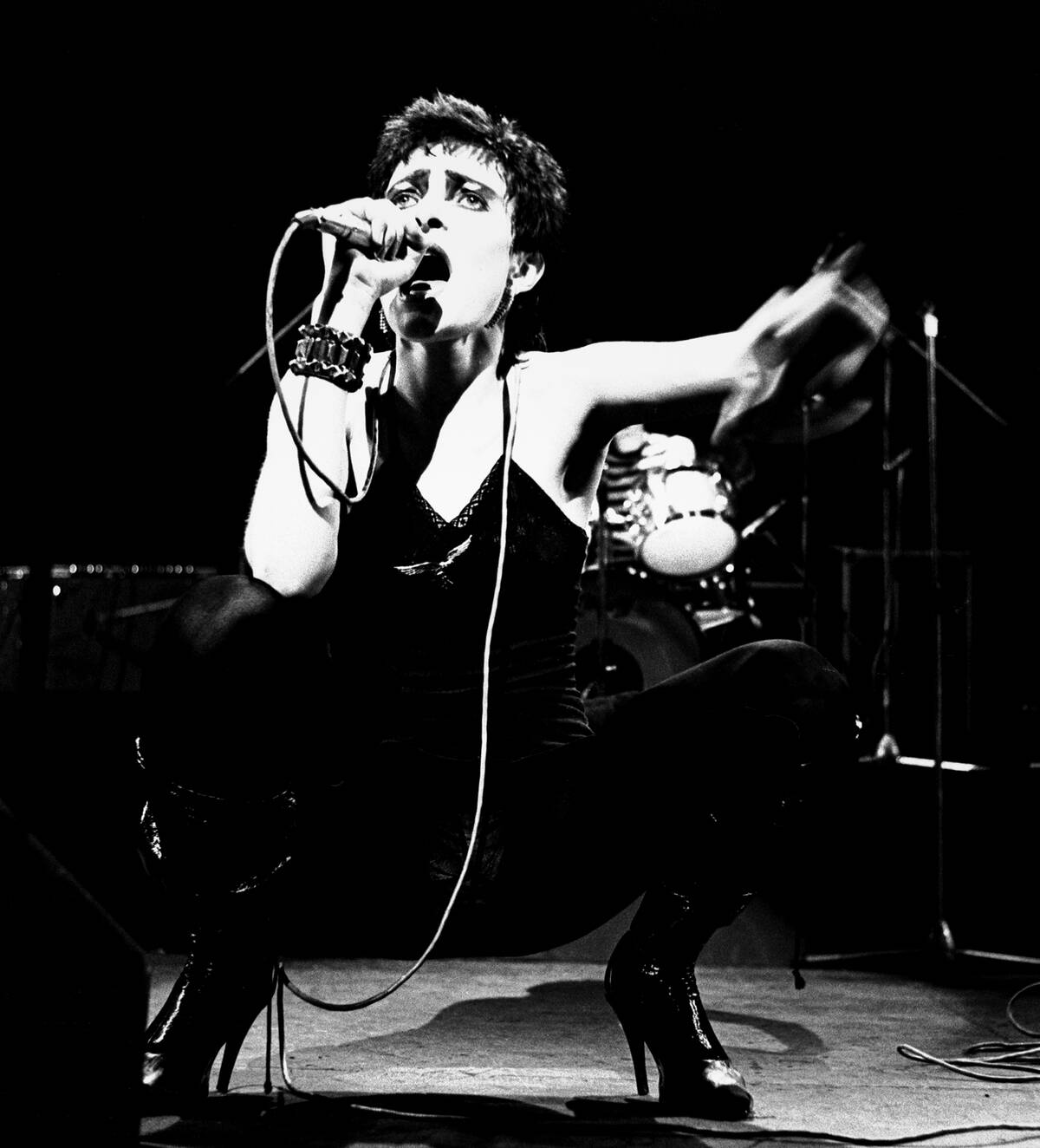 Siouxsie and the Banshees Perform At The Rainbow Theatre