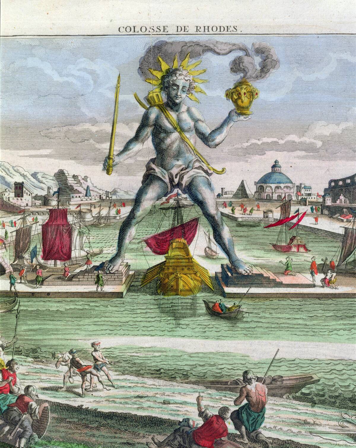 The Colossus Of Rhodes 18th Century