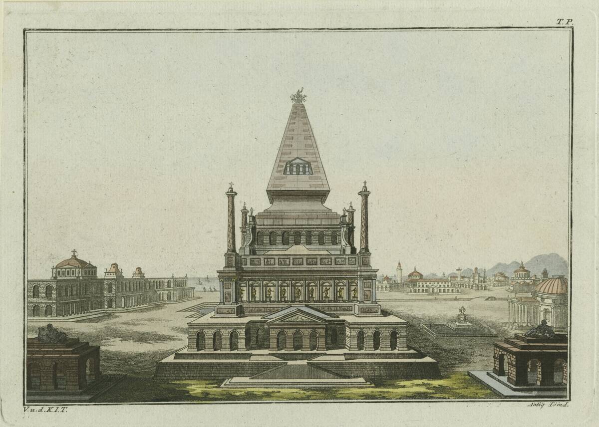 The Mausoleum At Halicarnassus