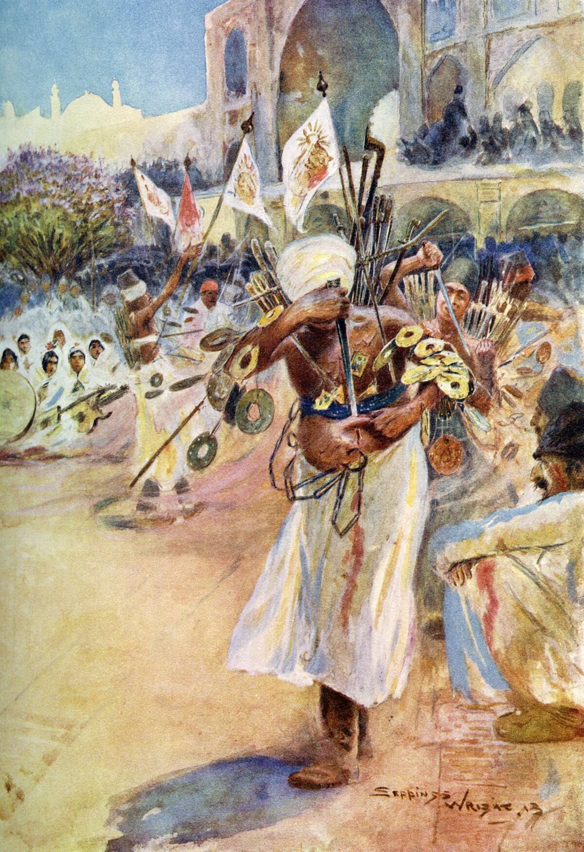 The Muharram Festival, Persia.