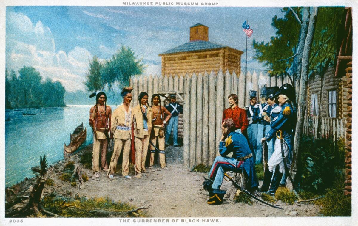 THE SURRENDER OF BLACK HAWK