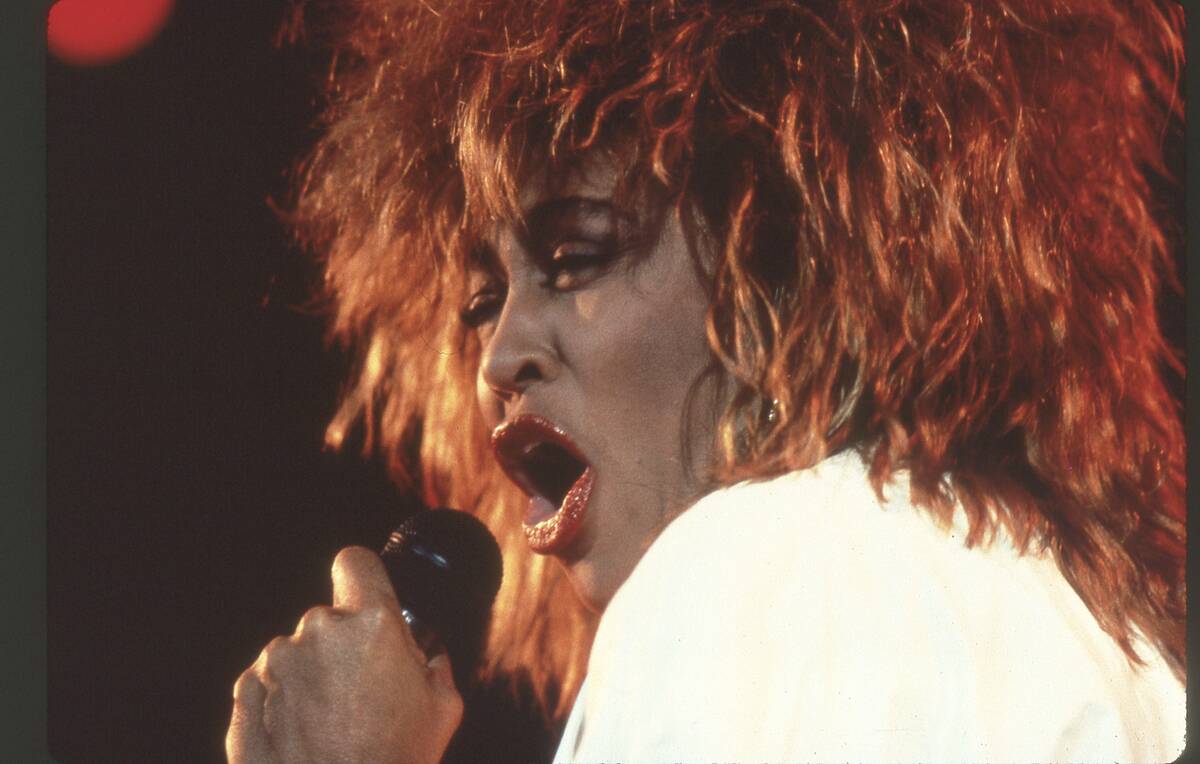 Tina Turner Preforms At Castle Farms Music Theater