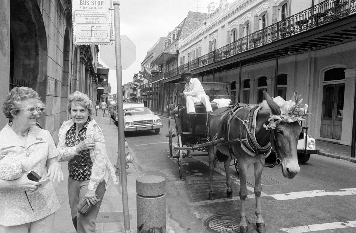 Touristes à La Nouvelle-Orléans