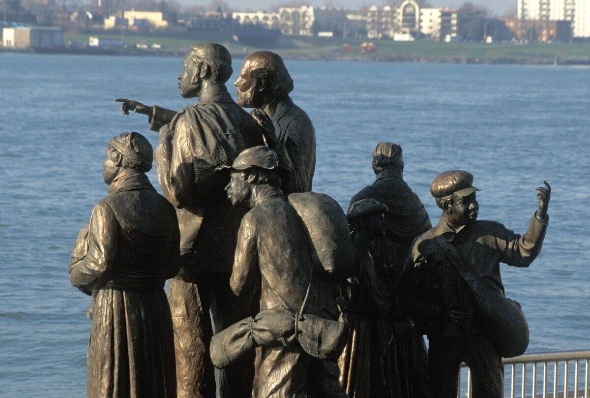 Underground Railroad Monument