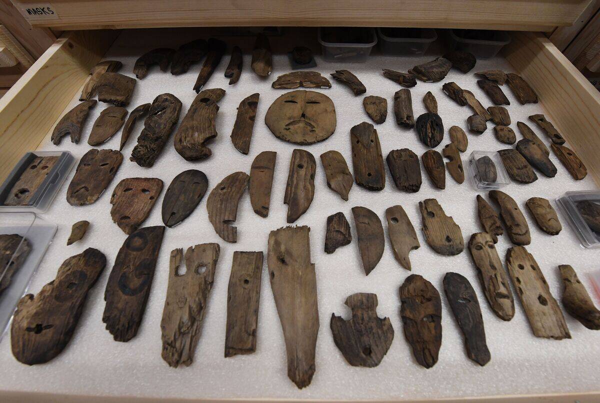 US-ALASKA-ENVIRONMENT-CLIMATE-ACHAEOLOGY-MUSEUM