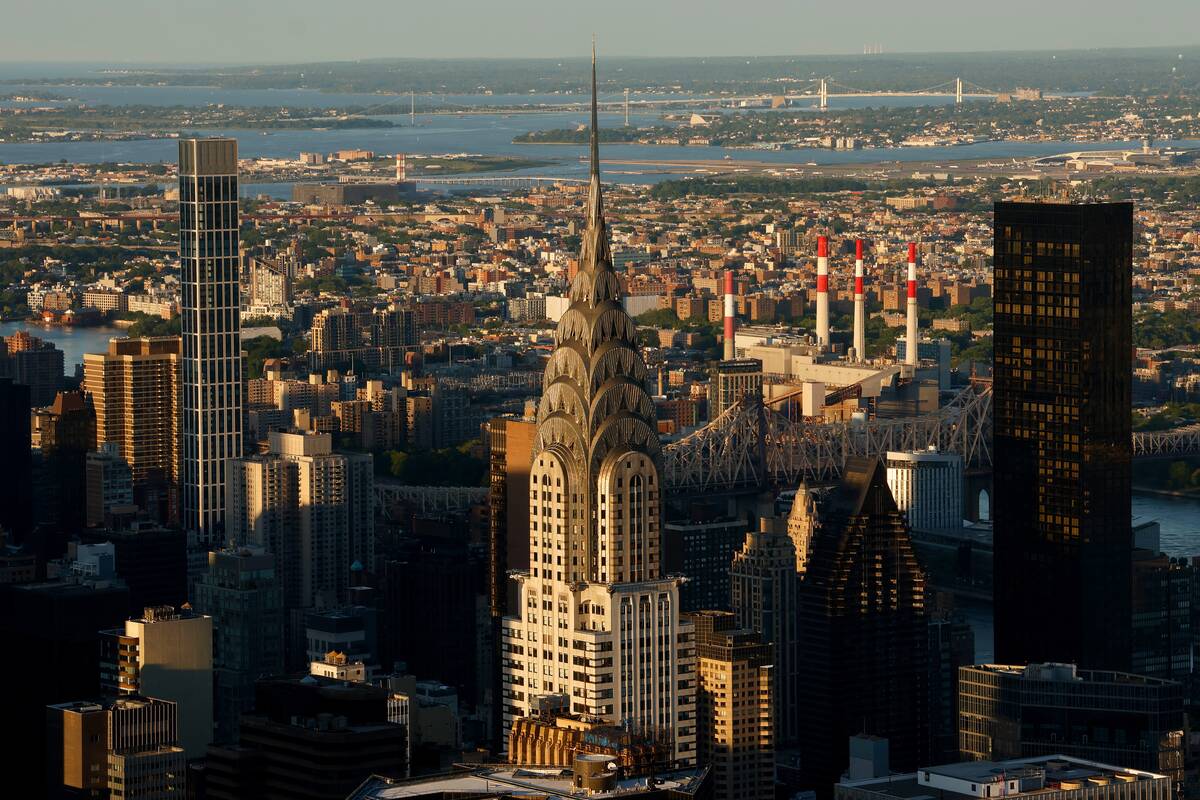 Views from the Empire State Building in New York City