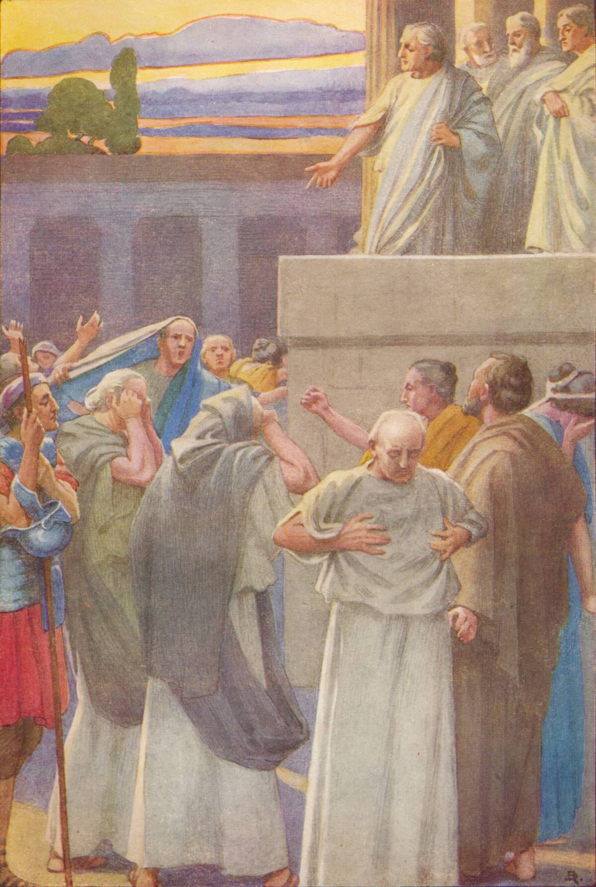 We are beaten, o Romans, in a great battle, our army is destroyed', c1912 (1912)