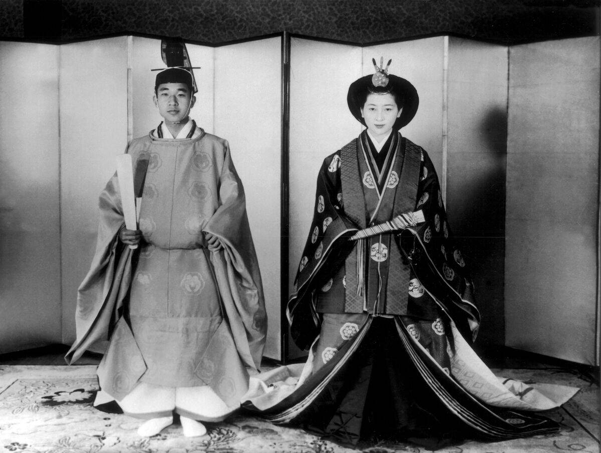 Wedding Of Prince Akihito And Michiko 1959