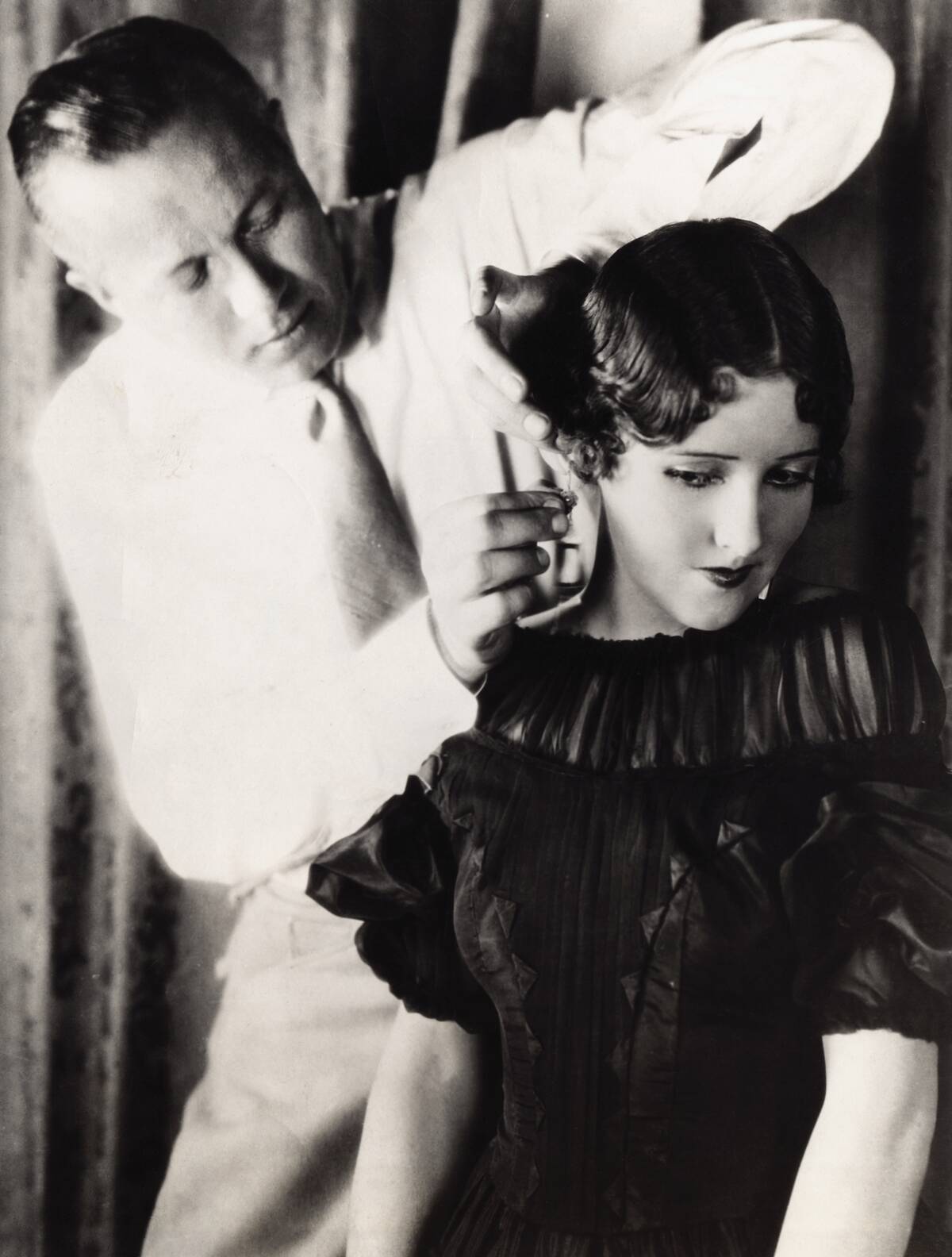 Woman Having Finger Waves put in