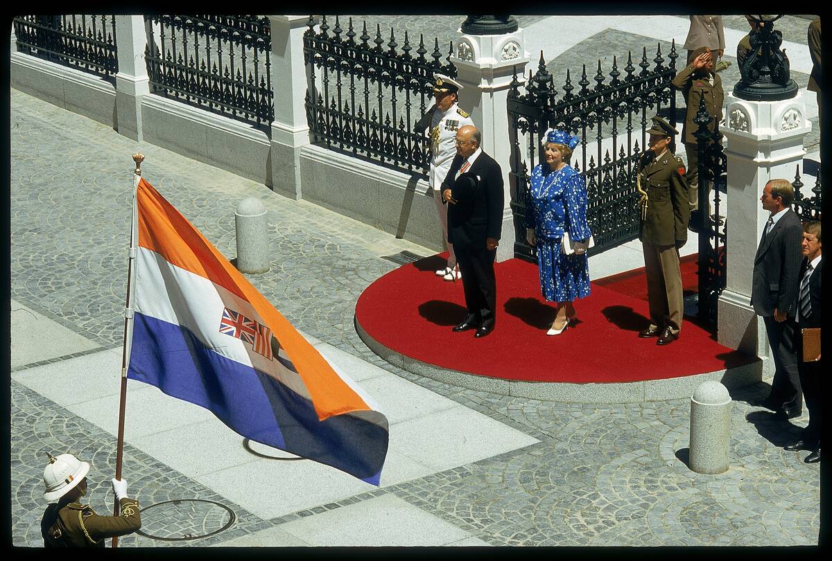 1987 State Opening of Parliament in Cape Town