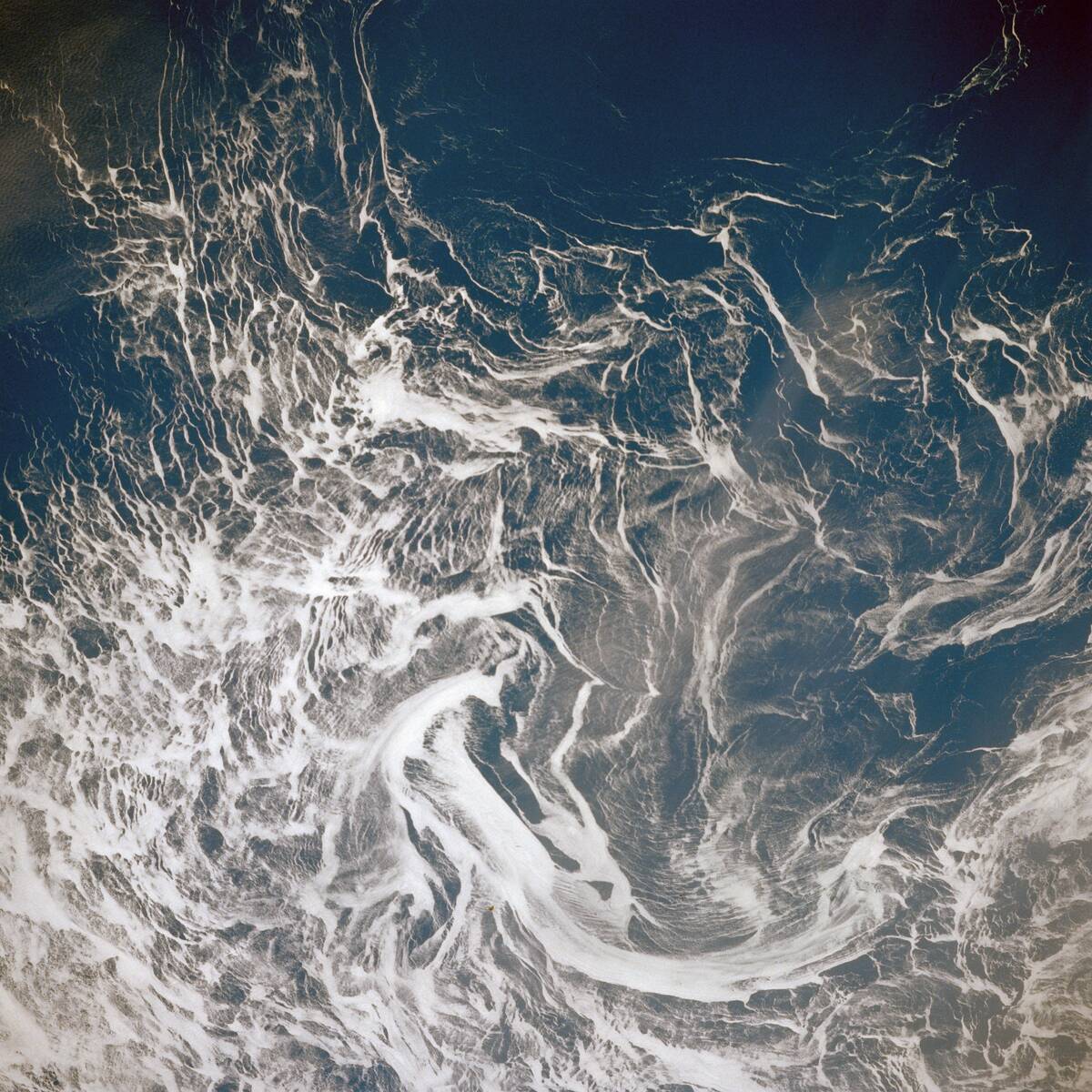 1991 - Sea Ice Flows, Sea of Okhotsk, CIS