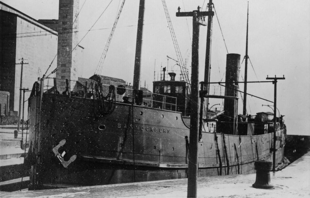 Bannockburn_in_drydock