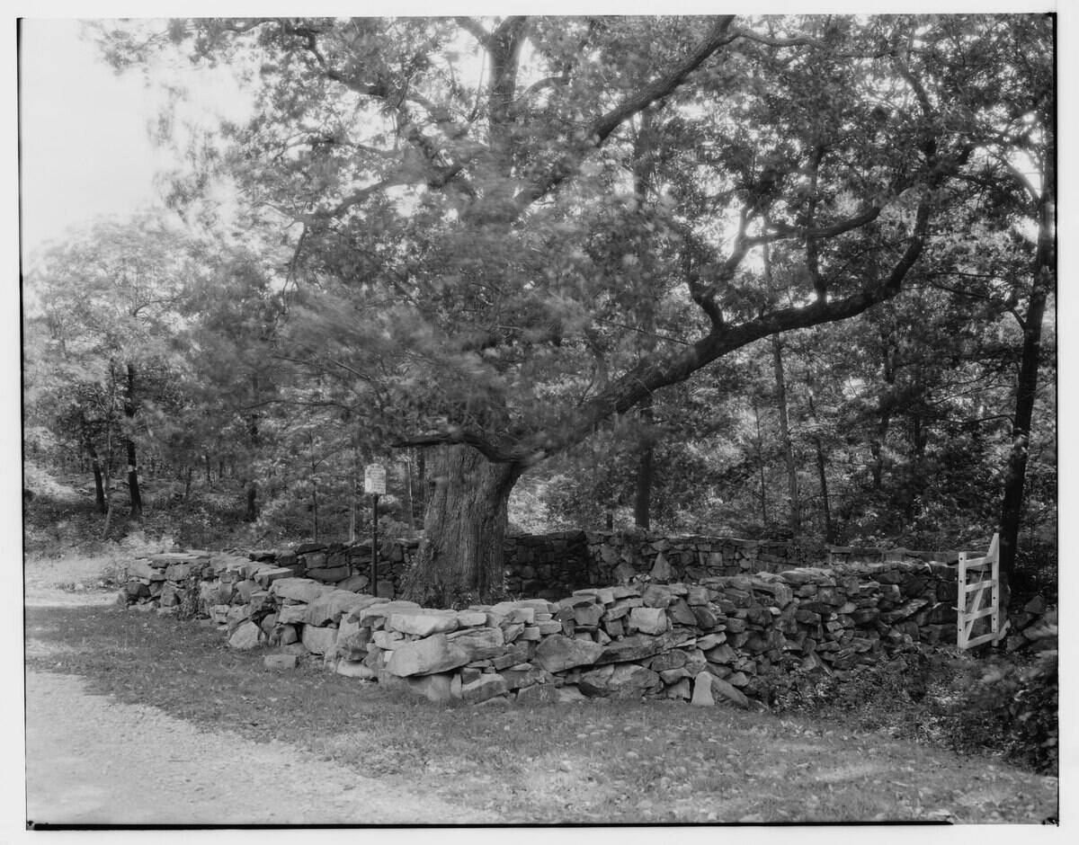 Historic_American_Buildings_Survey_Arthur_C._Haskell,_Photographer._October_1934_(a)_General_view_of_Town_Pound_ Town_Pound,_Grove_Street,_Westwood,_Norfolk_County,_MA_HABS_MASS,11-WESWO,1-1.tif